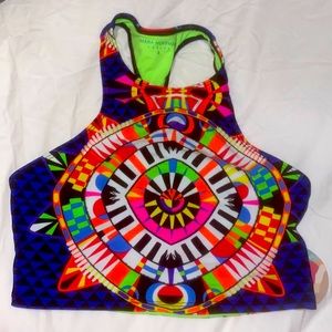 NWT-Mara Hoffman racerback tank/sports bra